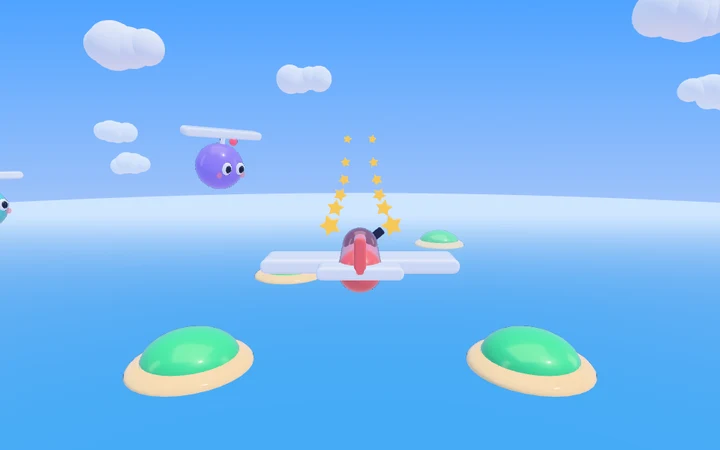The Sky Bubbles 3D starter game